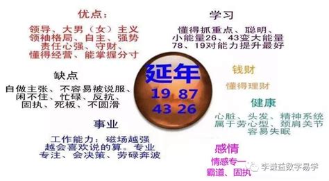 延年加伏位|李謙益數字易學 延年加伏位